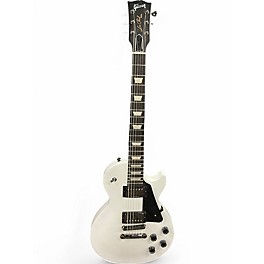Used 2023 Gibson Les Paul Studio Ivory Solid Body Electric Guitar
