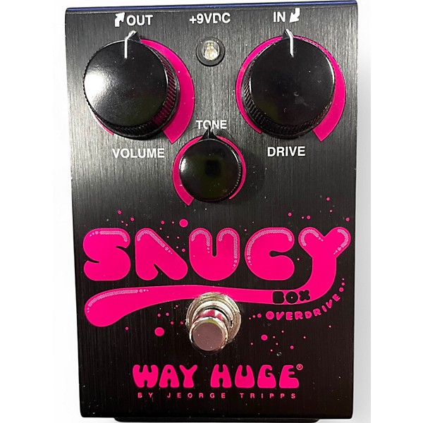 Used Way Huge Electronics Saucy Box Overdrive Effect Pedal