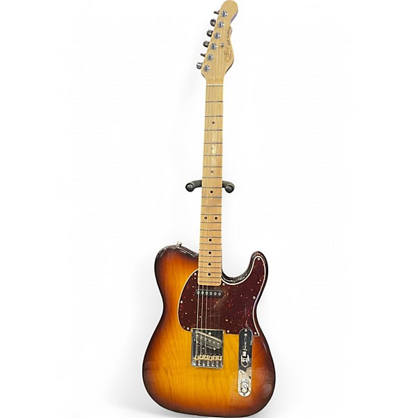 Used G&L ASAT Classic USA 3 Tone Sunburst Solid Body Electric Guitar