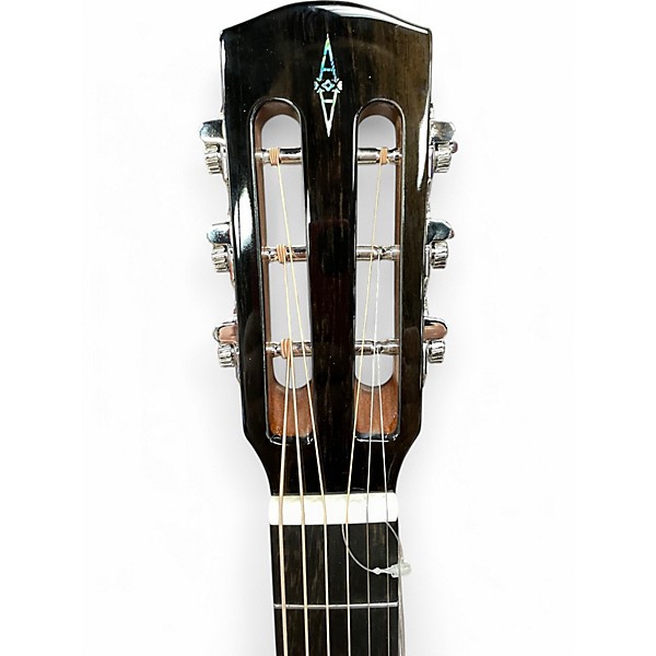 Used Alvarez LT70e Herringbone Sunset Acoustic Electric Guitar