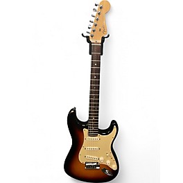 Used 2006 Fender American Deluxe Stratocaster 3 Color Sunburst Solid Body Electric Guitar