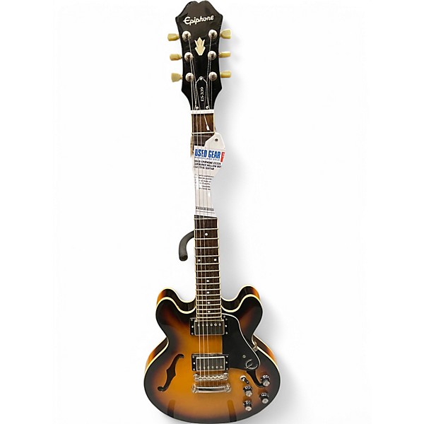 Used Epiphone ES339 2 Color Sunburst Hollow Body Electric Guitar