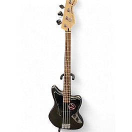 Used Squier JAGUAR AFFINITY BASS Charcoal Electric Bass Guitar