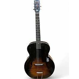 Vintage 1960s Harmony Monterey 2 Color Sunburst Acoustic Guitar