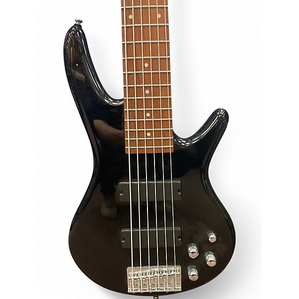 Used Ibanez GSR206 6 String Black Electric Bass Guitar