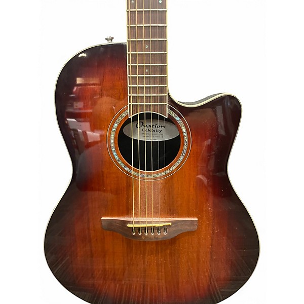 Used Ovation CS28P KOA BURST Acoustic Electric Guitar