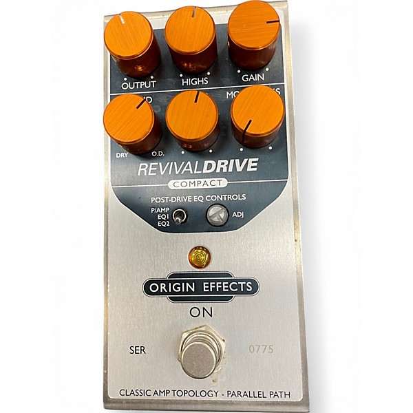 Used Origin Effects REVIVAL DRIVE Effect Pedal