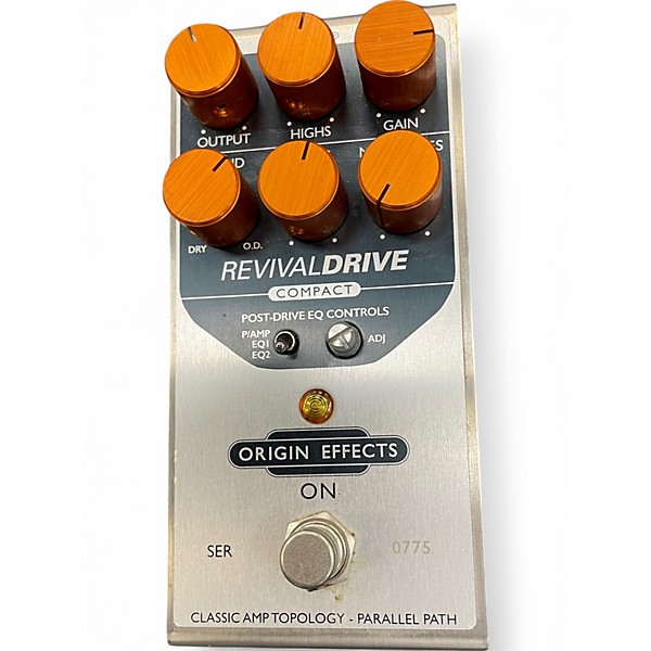 Used Origin Effects REVIVAL DRIVE Effect Pedal