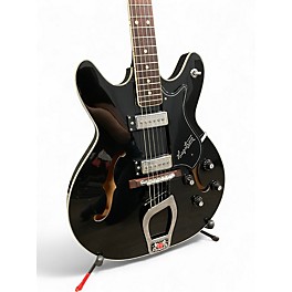 Vintage 1967 Hagstrom VIKING I Black Hollow Body Electric Guitar