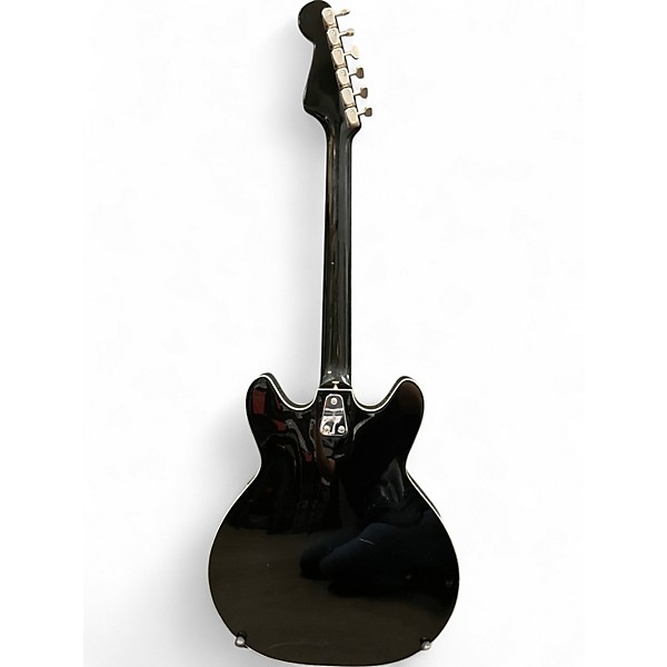 Vintage 1967 Hagstrom VIKING I Black Hollow Body Electric Guitar