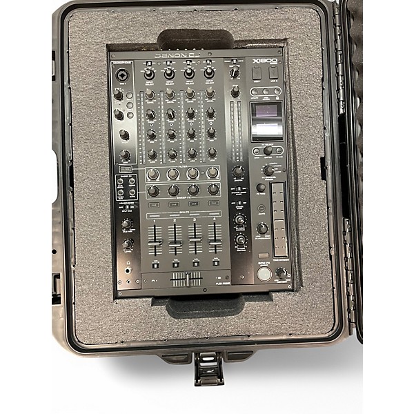 Used Denon DJ X1800 Prime Mixer and 2 SC5000 Prime Platter Package DJ Package