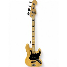 Used Fender American Deluxe Jazz Bass Natural Electric Bass Guitar