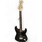 Used Squier Standard Stratocaster Black Solid Body Electric Guitar thumbnail