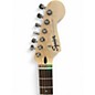 Used Squier Standard Stratocaster Black Solid Body Electric Guitar