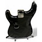 Used Squier Standard Stratocaster Black Solid Body Electric Guitar