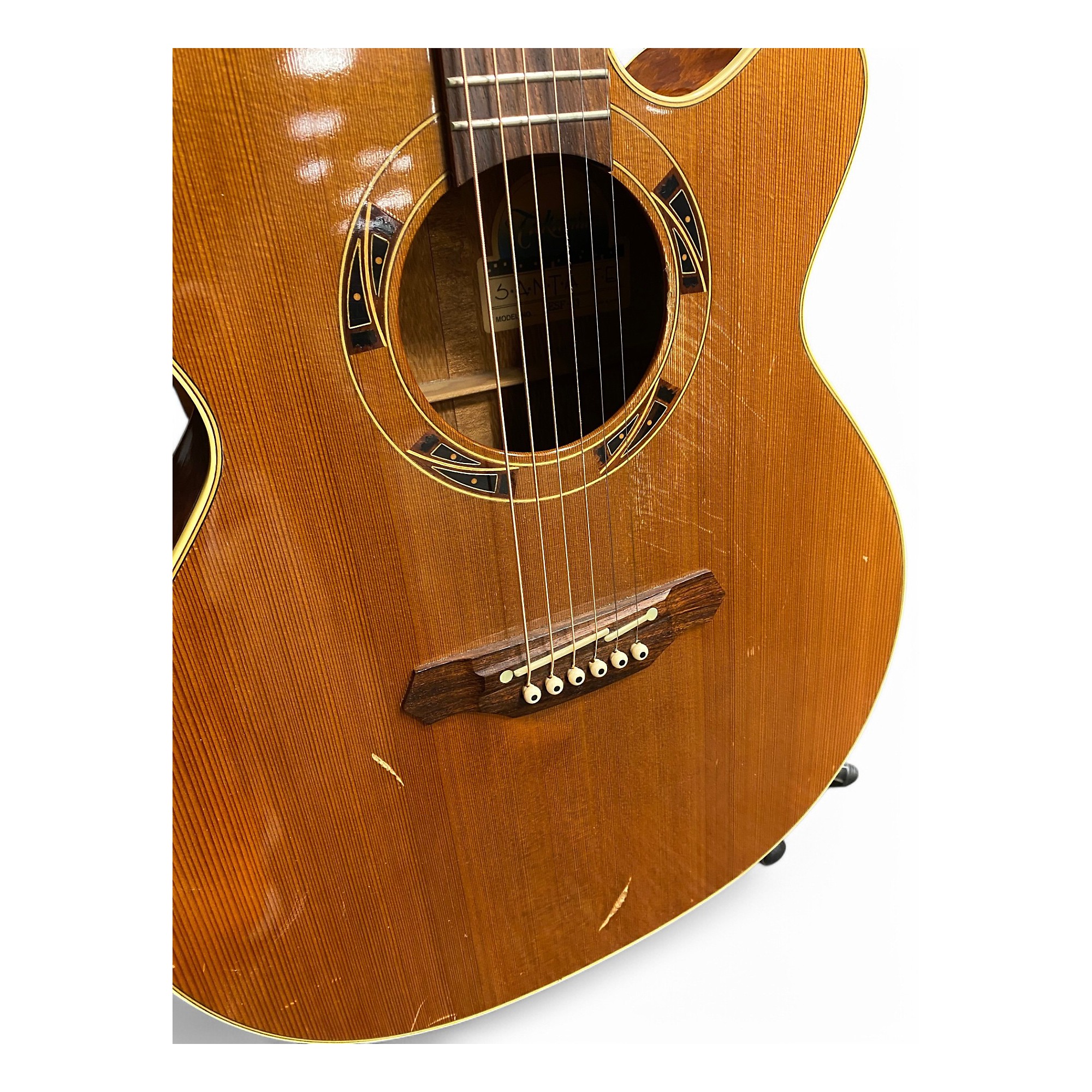 Used Takamine Santa Fe ESF-93 Natural Acoustic Guitar