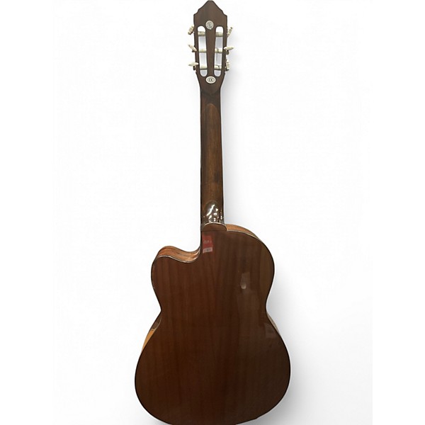 Used Lucero LC100CE natural spruce Classical Acoustic Electric Guitar
