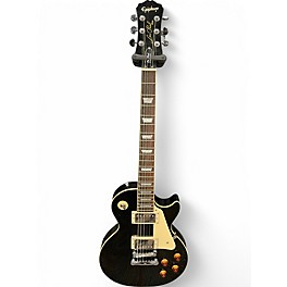 Used Epiphone Les Paul Standard Black Solid Body Electric Guitar