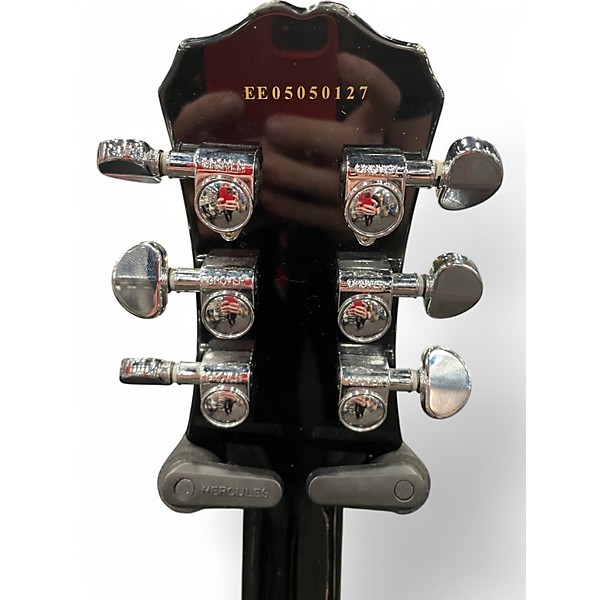 Used Epiphone Les Paul Standard Black Solid Body Electric Guitar