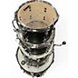 Used Dixon 4 Piece Cornerstone Black Drum Kit