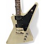 Used Epiphone Explorer Pro Custom Silver Solid Body Electric Guitar