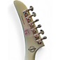 Used Epiphone Explorer Pro Custom Silver Solid Body Electric Guitar
