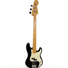 Used Fender Player II Precision Bass Black Electric Bass Guitar