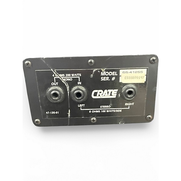 Used Crate GS412SS Guitar Cabinet