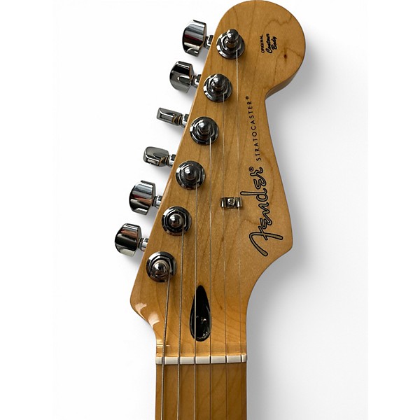 Used 2023 Fender Player Stratocaster Black Solid Body Electric Guitar