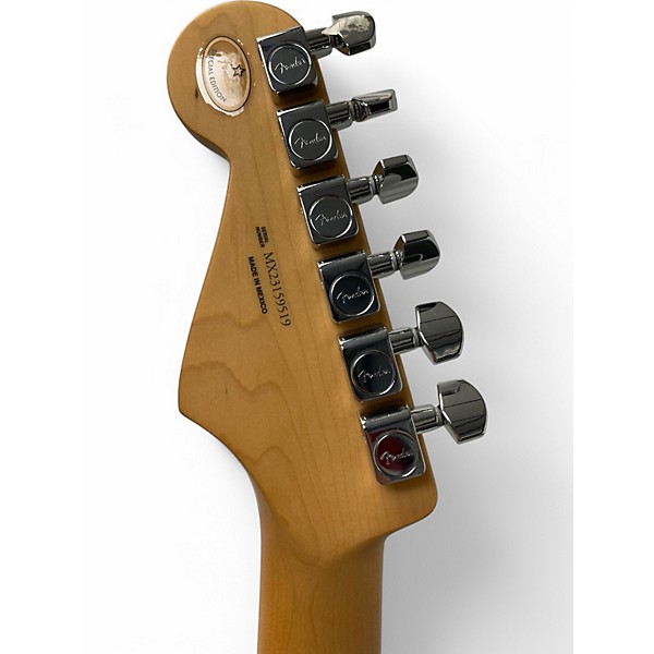 Used 2023 Fender Player Stratocaster Black Solid Body Electric Guitar