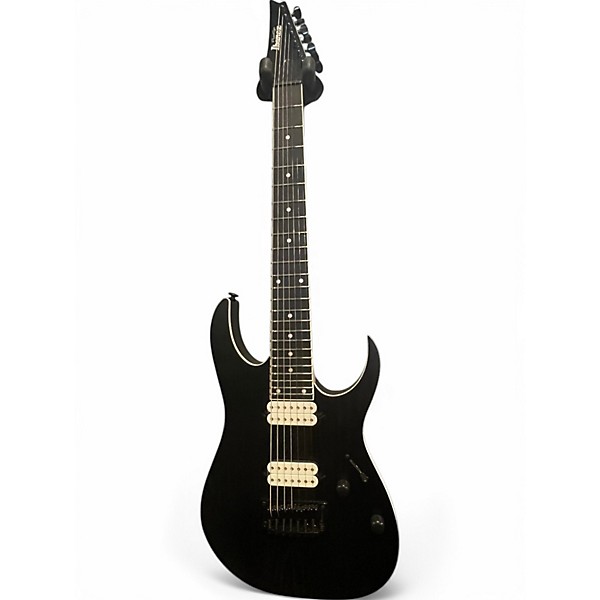 Used Ibanez RGR752AHBF Black Solid Body Electric Guitar