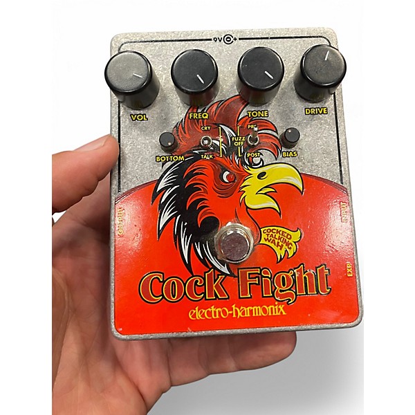 Used Electro-Harmonix Cock Fight Talking Wah Effect Pedal