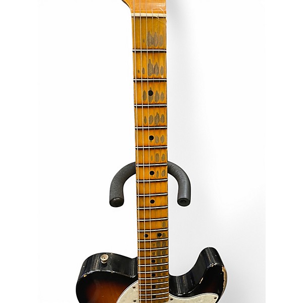 Used Fender LTD TELE THINLINE  3 Tone Sunburst Hollow Body Electric Guitar