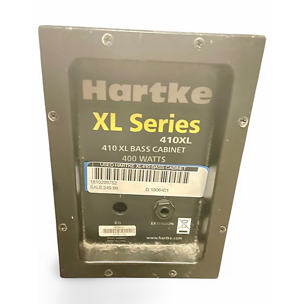 Used Hartke xl410 Bass Cabinet