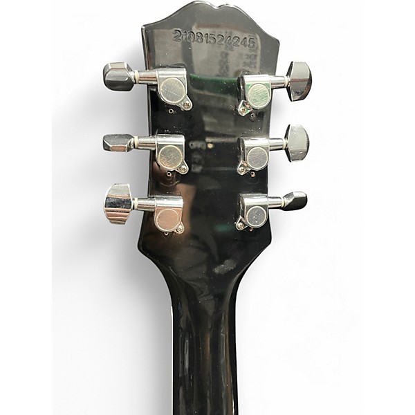 Used 2021 Epiphone Les Paul Custom Silverburst Solid Body Electric Guitar