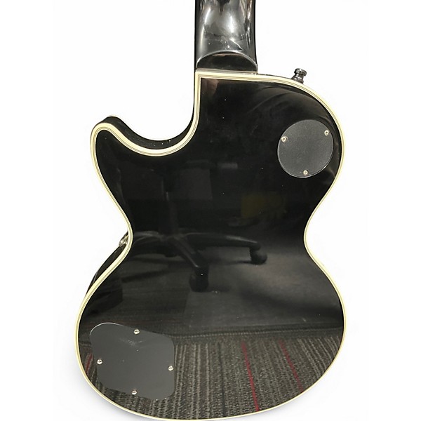 Used 2021 Epiphone Les Paul Custom Silverburst Solid Body Electric Guitar