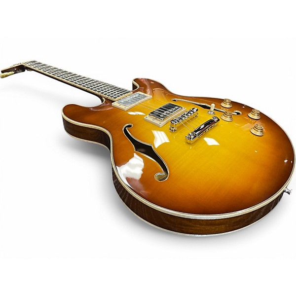 Used Eastman T185MXGB 2 Color Sunburst Hollow Body Electric Guitar