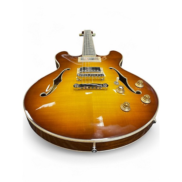 Used Eastman T185MXGB 2 Color Sunburst Hollow Body Electric Guitar
