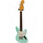 Vintage 1996 Fender Jagstang Sonic Blue Solid Body Electric Guitar thumbnail
