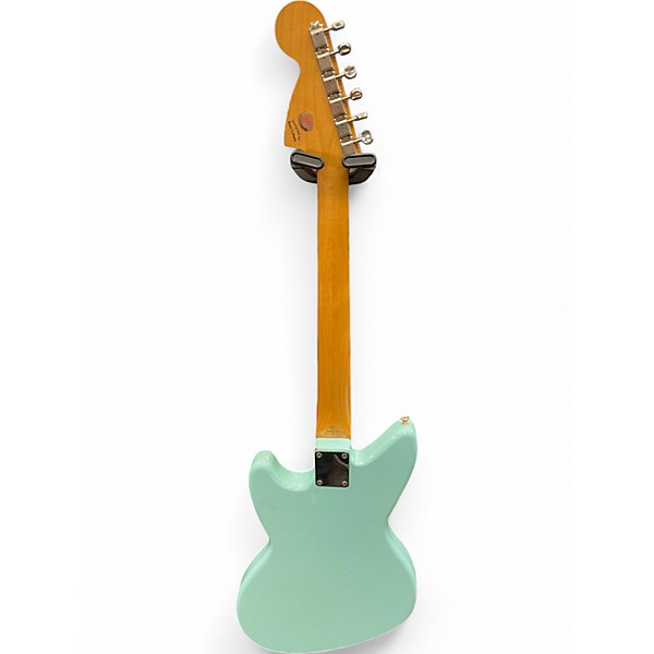 Vintage 1996 Fender Jagstang Sonic Blue Solid Body Electric Guitar