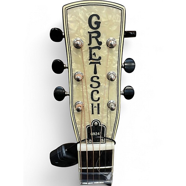 Used Gretsch Guitars G9241 2 Tone Sunburst Resonator Guitar