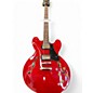 Used Wilkinson VSA500CR Cherry Hollow Body Electric Guitar thumbnail