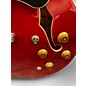 Used Wilkinson VSA500CR Cherry Hollow Body Electric Guitar