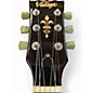 Used Wilkinson VSA500CR Cherry Hollow Body Electric Guitar