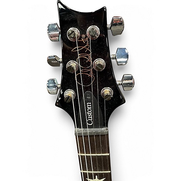 Used PRS Custom 24 BLACK AMBER Solid Body Electric Guitar
