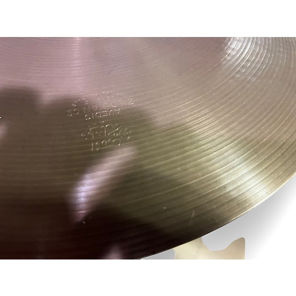 Used Zildjian 15in ISTANBUL HAMMER STAMP 1960'S Cymbal