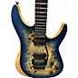 Used Schecter Guitar Research Reaper-6 Fr-S Blue Burl Burst Solid Body Electric Guitar