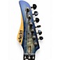 Used Schecter Guitar Research Reaper-6 Fr-S Blue Burl Burst Solid Body Electric Guitar