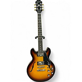 Used 2014 Epiphone ES339 Vintage Sunburst Hollow Body Electric Guitar