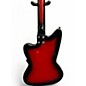 Used Silvertone 1478 Red to Black Fade Solid Body Electric Guitar